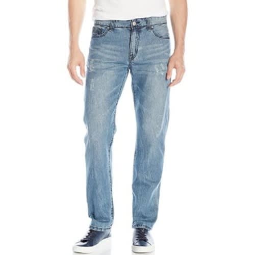 Unionbay Men's Foster Pocket Straight Jean - Blue