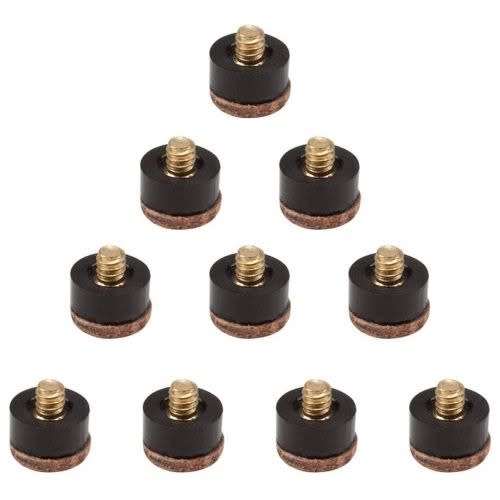 Snooker Screw Tips - 11mm - 50 Pieces