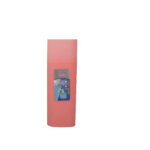 Shang Travel Toothbrush Box Holder With Cover - 1pc Pink