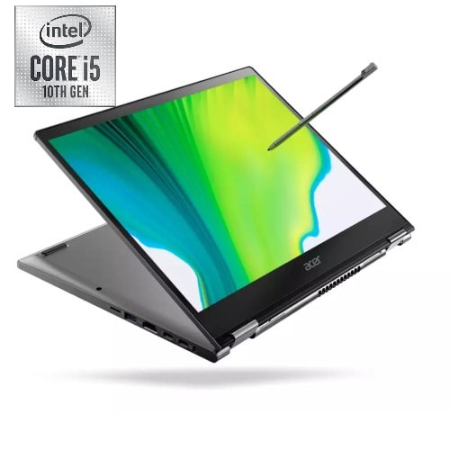 Spin 3 X360 10th Gen, Core i5, 8GB, 256 SSD, Backlit Keyboard Wins 10+ Free 1TB External HDD