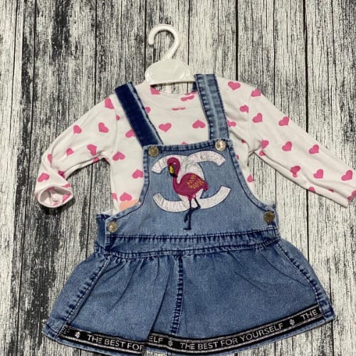 Baby Girl Jean Set