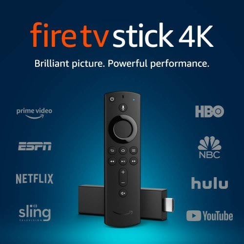 Fire Tv Stick 4k Streaming Device With Alexa Built In - Dolby Vision And Includes Alexa Voi