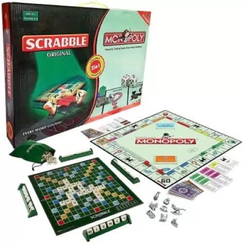 Scrabble Board Game - Players 2 – 4
