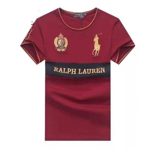 Round Neck Mens Polo