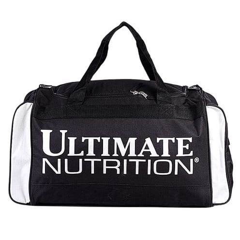 Ultimate Nutrition Unisex Gym Bag - Black And White