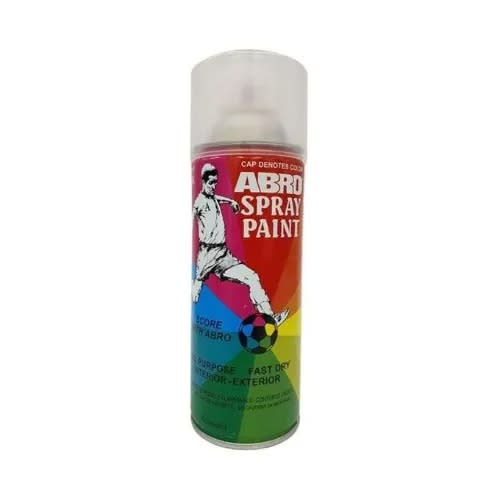 Abro White Spray Paint- 400ml