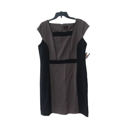Women's Short Dress - Black & Brown
