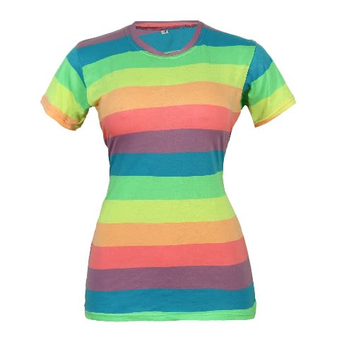 Colorful Female Tshirt
