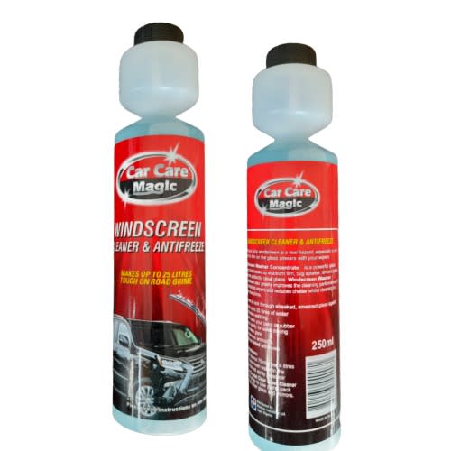 Car Care Magic Winds Screen Cleaner & Antifreeze-250ml x2