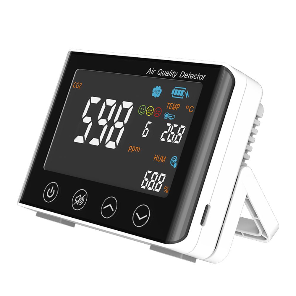 Household 3in1 Air Quality Detector Multifunctional CO2