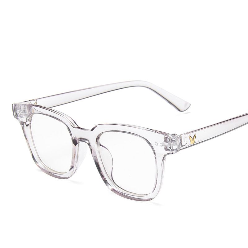 (Style 3)brand Fashion Uni New Mirror Anti-Blue-ray Glasses Plain Glasses Lens