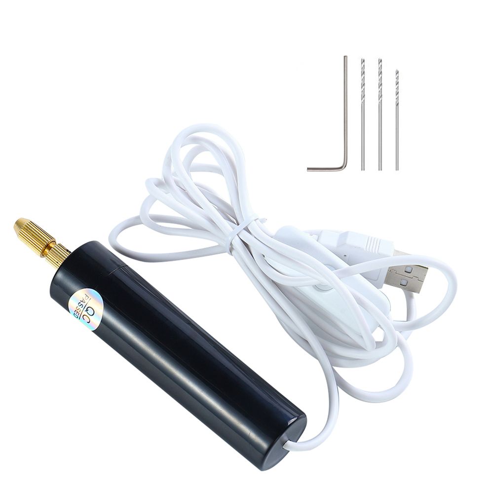 Mini Electric Drill Handheld For Pearl Epoxy Resin Jewelry Making Diy Wood Craft Tools 5V USB Jewelry Tools Grinding Machine