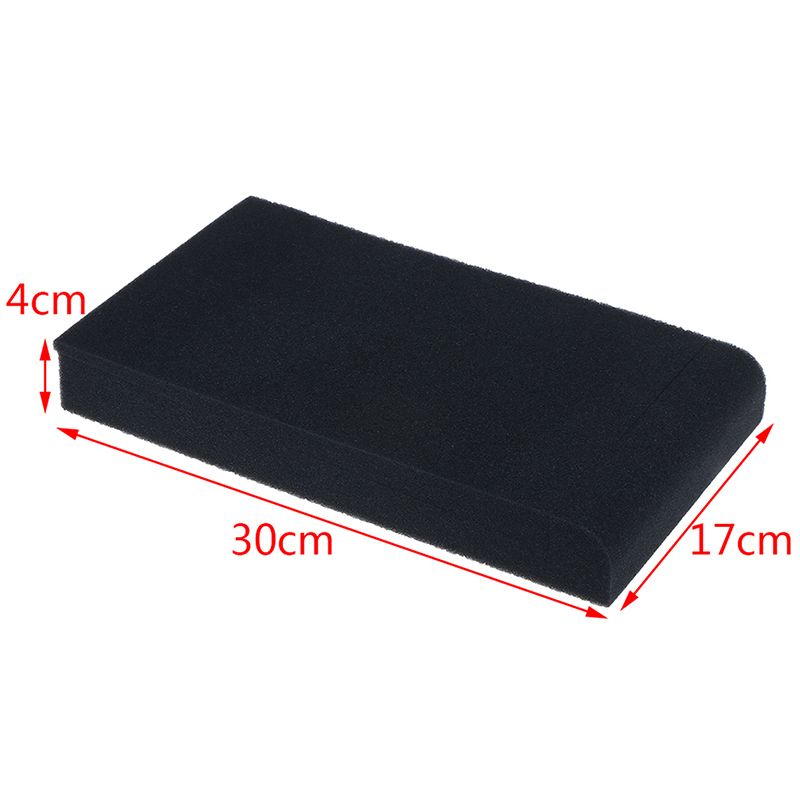 2Pcs Sponge Studio Monitor Speaker Acoustic Isolation Foam