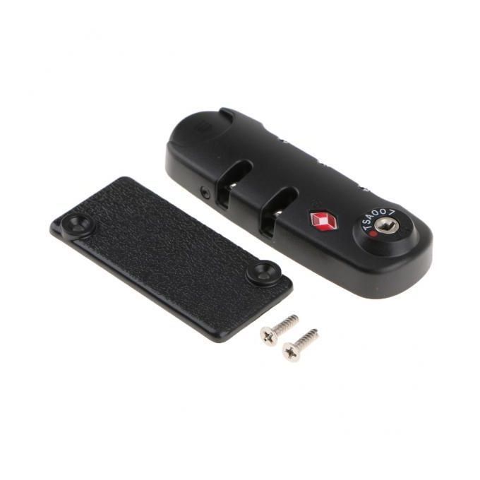 2X TSA 007 Secure Luggage Digit Combination Lock Suitcase Bag Code
