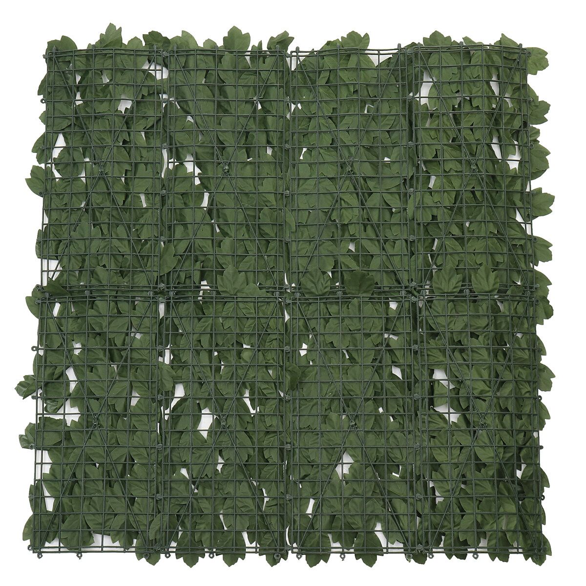 Hedge Ivy Leaf Garden Fence Roll Privacy Screen Balcony Wall Cover Two Types Of Leaf B 1x1