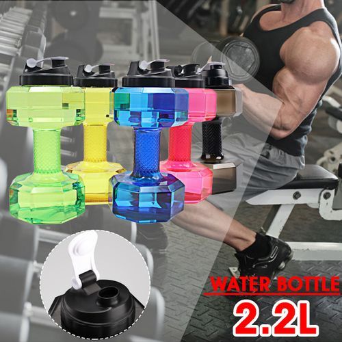2.2L Water Bottle Dumbbell Design Gym Sport Workout
