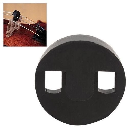 Practice Round Rubber Cello Mute (Black)