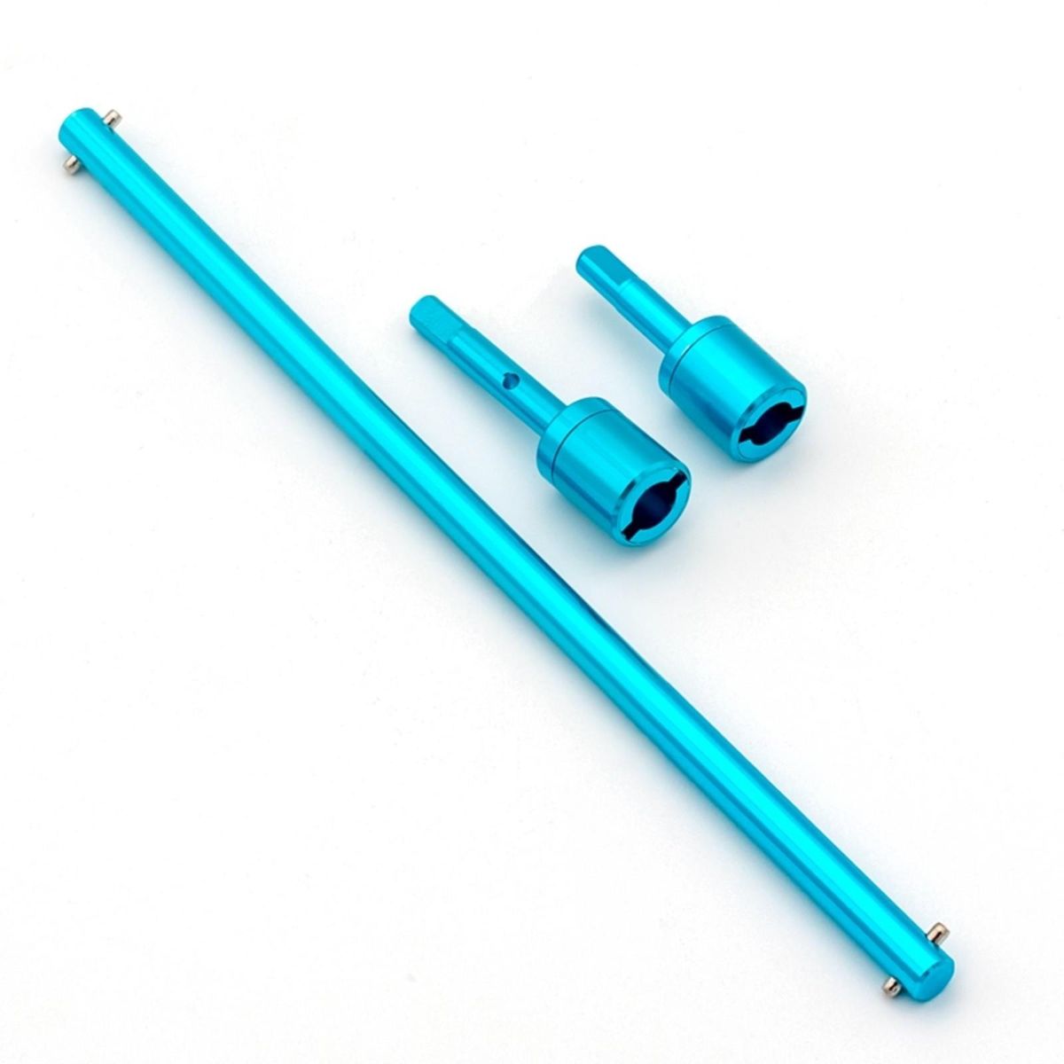 Aluminum Drive Shaft & Joint Set Replacement for Tamiya 1/10 TT-01 TT-02 TAM54026 Remote Control Electric Car Option Parts