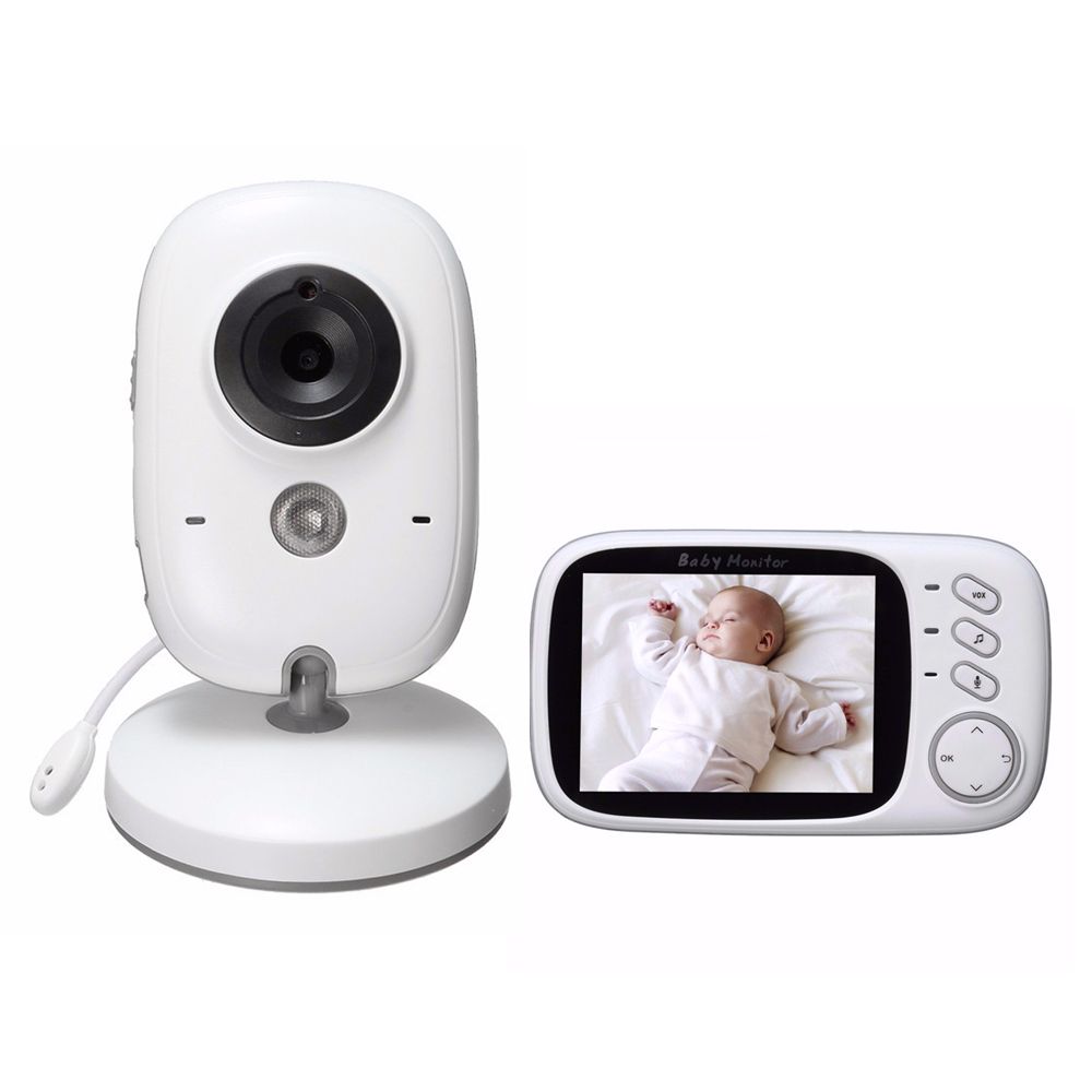 3.2” Display Video Baby Monitor With Camera And Audio