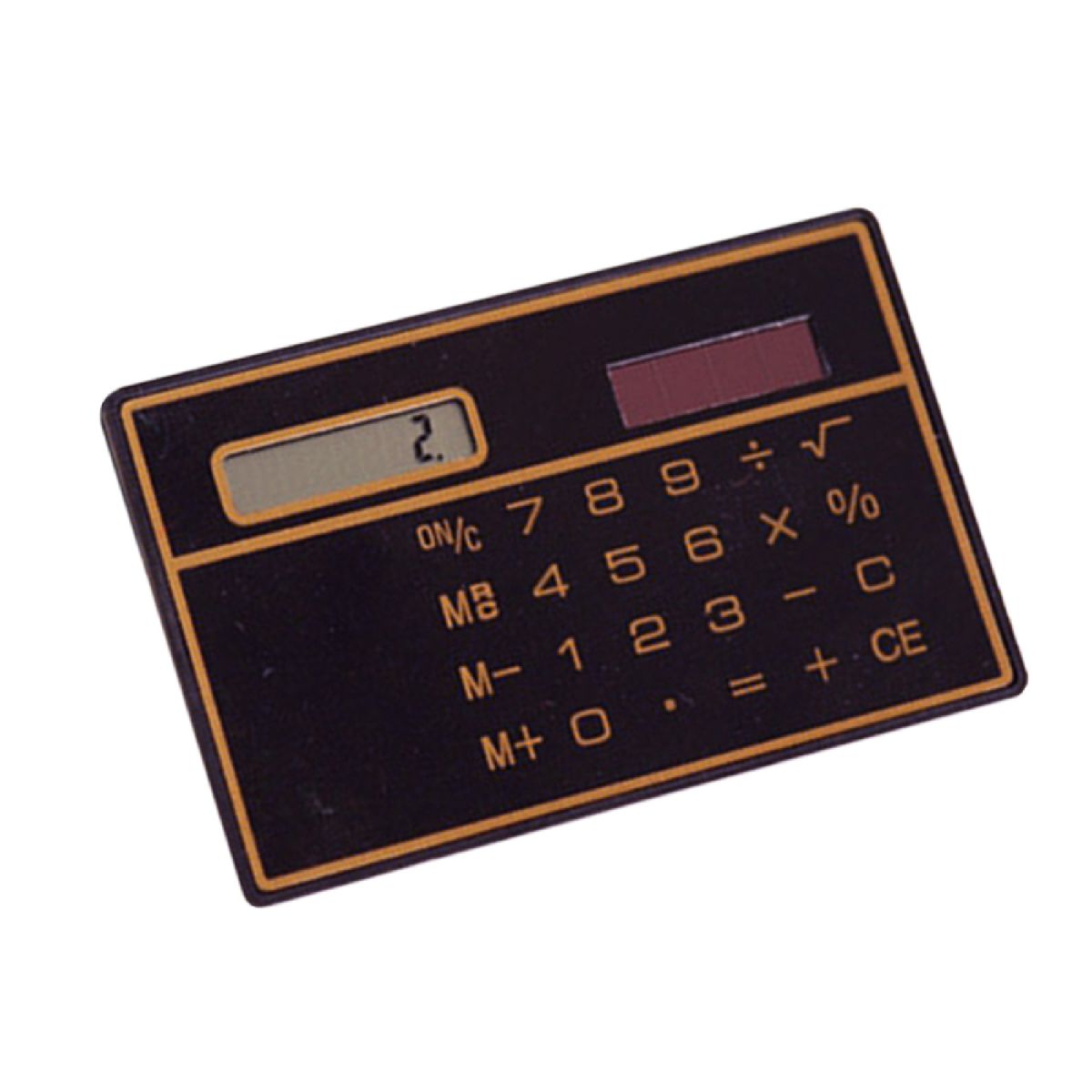 Calculator Portable 8 Digit Durable Ultra Thin  Mini-Black