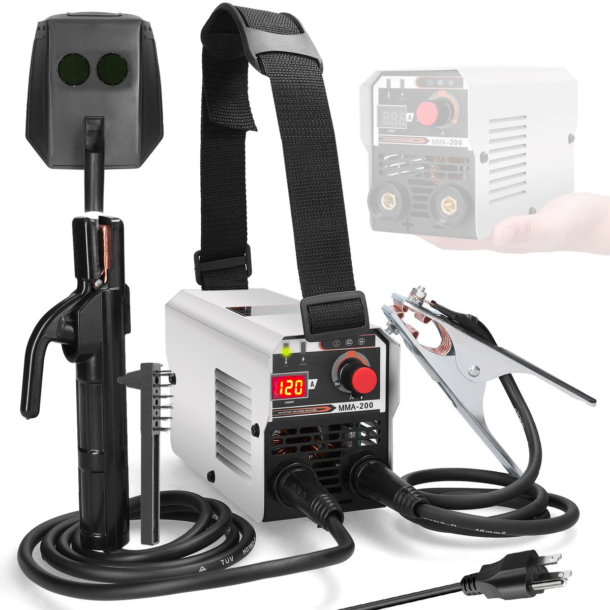 Multifunctional MMA IGBT Inverter Welders 120A Manual Metal
