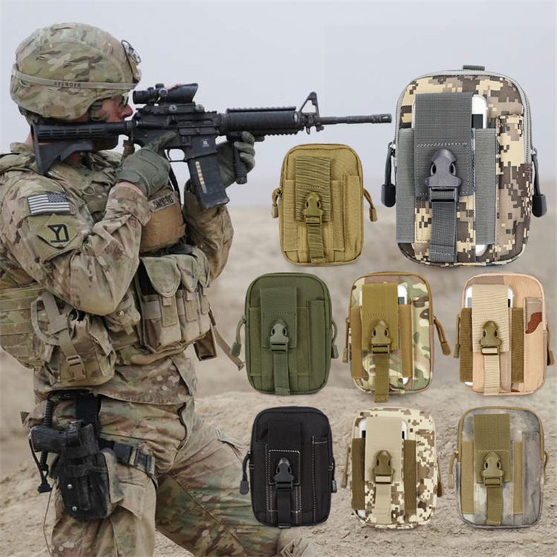 Tool Waist Belt No Cloth Military Bag Phone Oxford Work Waterproof Pouch Small Waist Waist Urijk Bag Casual Pack Army