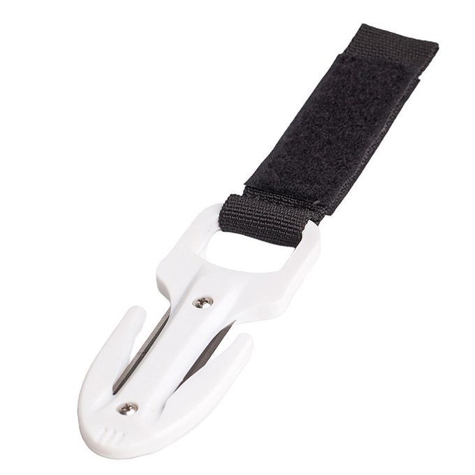 Anti-rust Diving Line  With Mount Strap Sheath Solid Two White