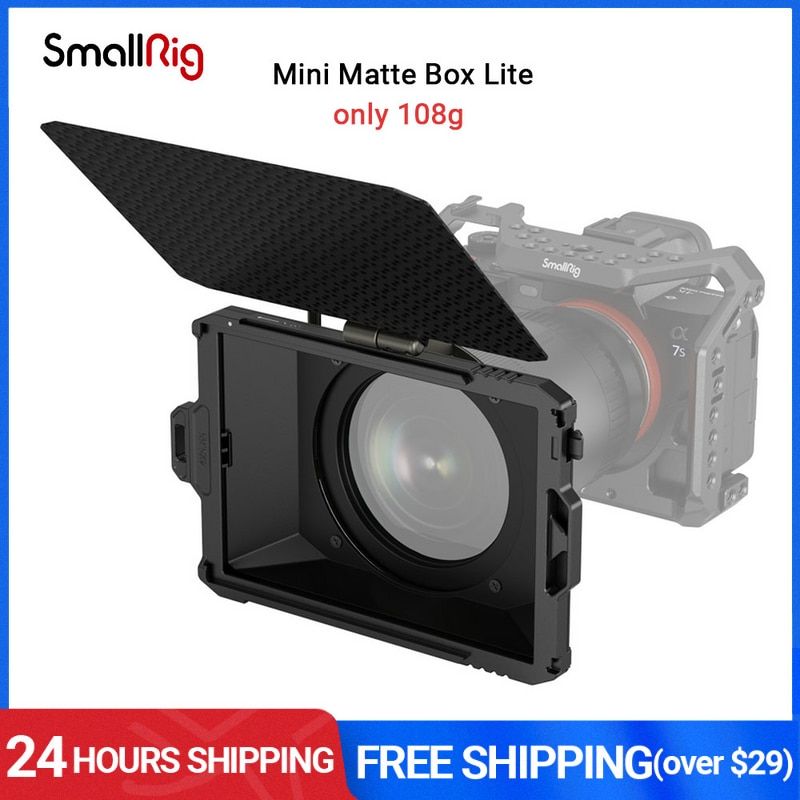 SmallRig Mini Matte Box Lite With Top Flag For DSLR And