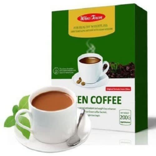 Wins Town Slimming Tea With Coffee 200g - Pack of 20