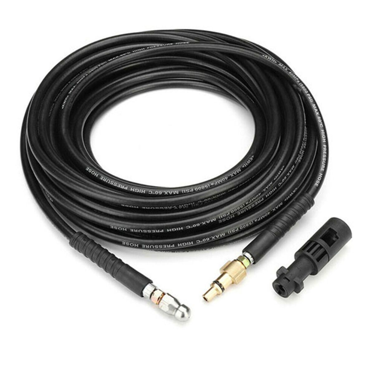 49FT/15M 5800PSI High Pressure Washer Drain Cleaning Water