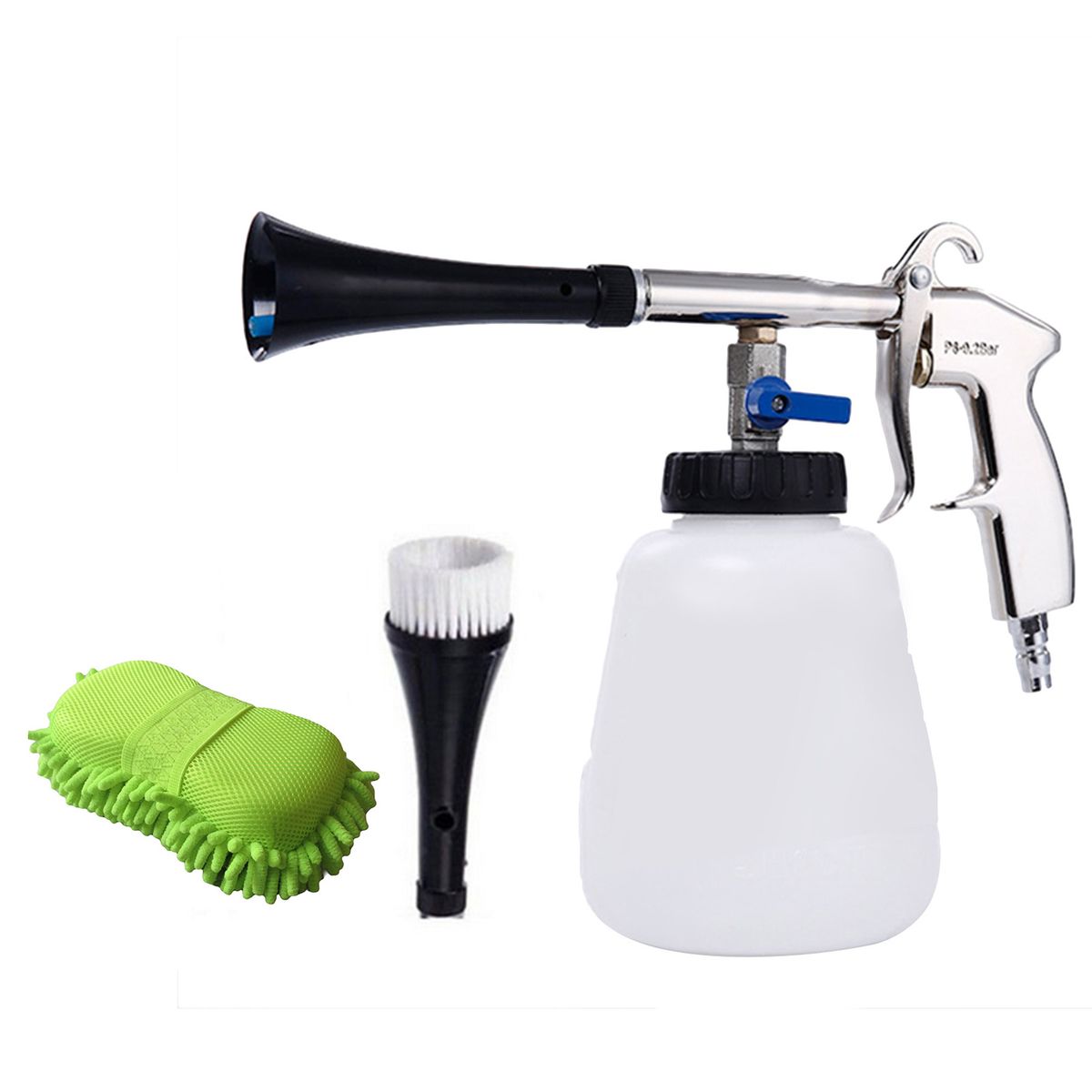 Wash Sprayer   Bottle With Brush Sponge High Pressure Car
