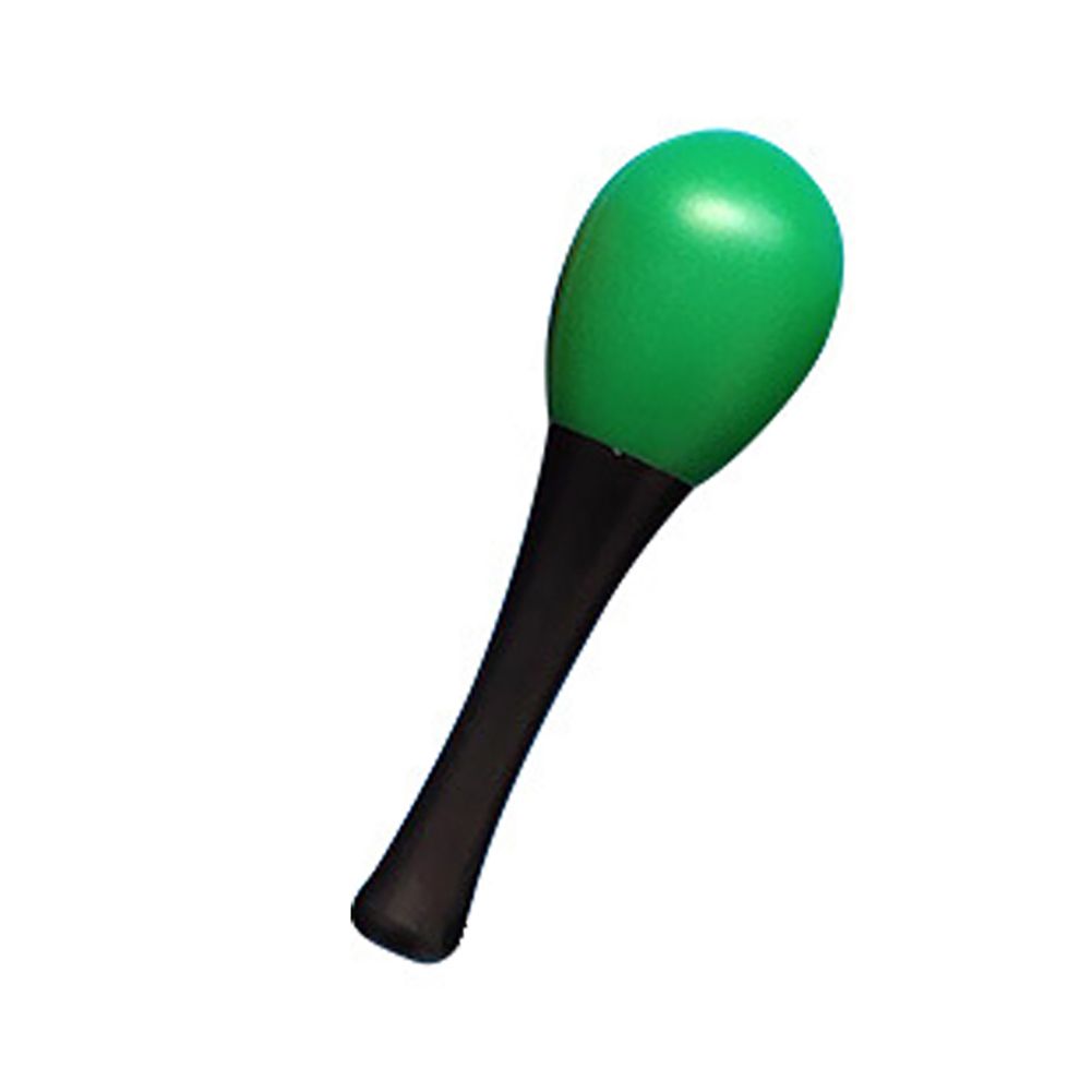 1Pc Sand Hammer Maraca Rattle Shaker Muiscal Instrument Educational Kids Toy-Green