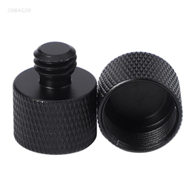 2pcs Mic Stand Adapter 58 Female To 38 Male Threaded Tripod