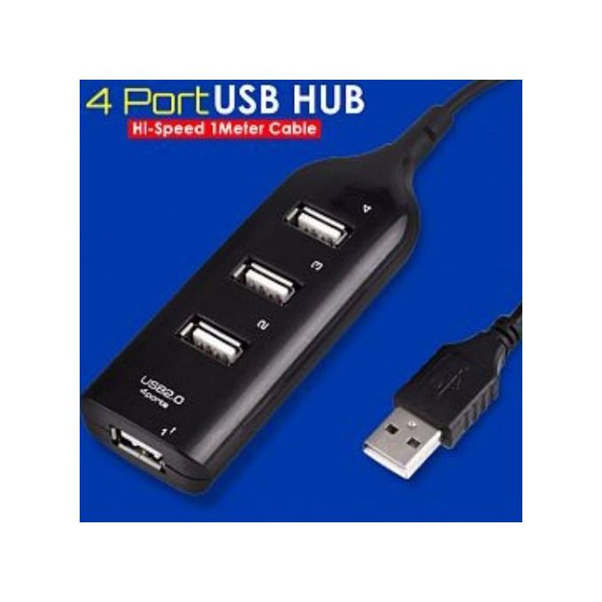 4Ports USB Hub USB Adjustable Adapter