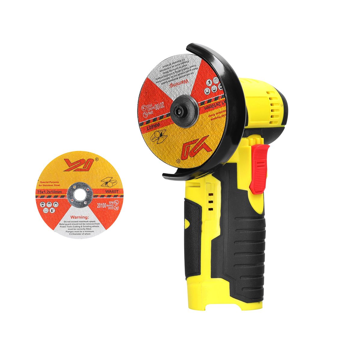 12 V Angle Grinder Handheld Portable Electric Grinder