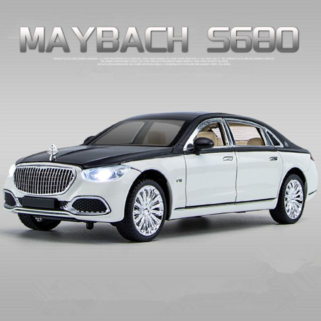 1:22 Maybach S400 Alloy Luxy Car Model Diecasts Toy Vehicles