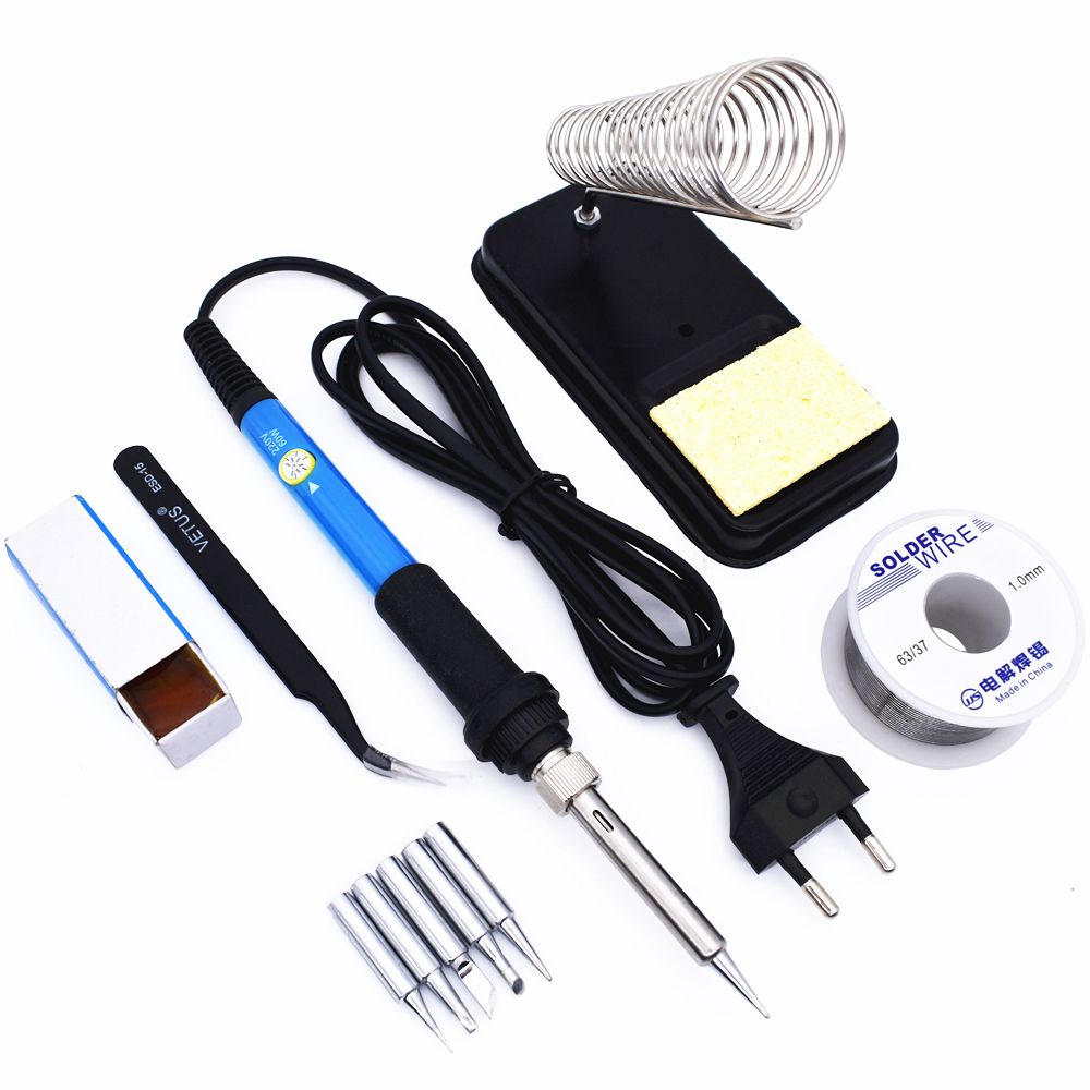 Electric Soldering Iron Set Adjustable Temperature  220V 60W