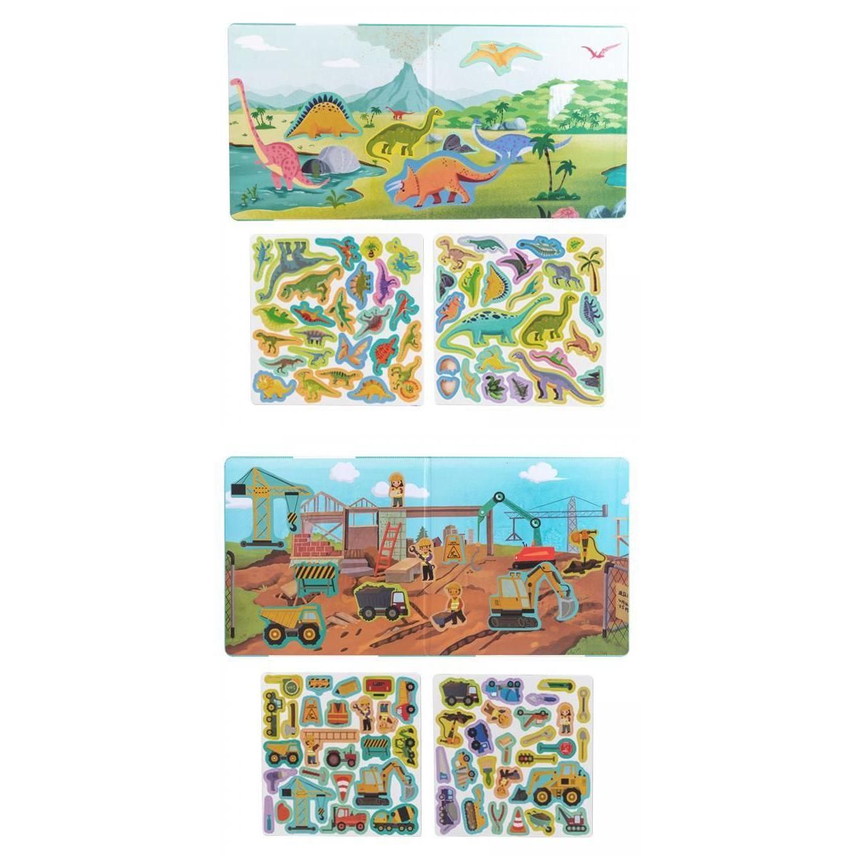 2 Pack Cartoon Puzzle  Interactive Creativity Early Learning For