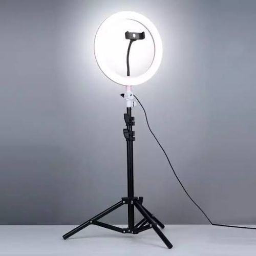 14 Inch Automatic Led Ring Light With Stand And Phone/camera  Holder