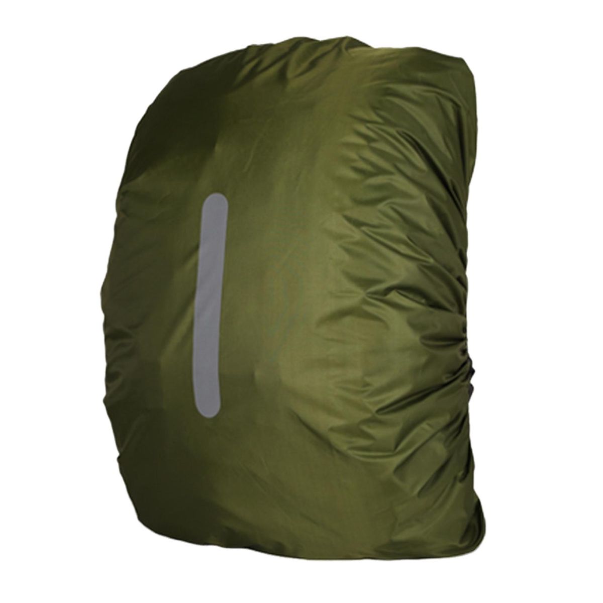 Reflective Backpack Rain Cover Rainguard Waterproof for School Army Green