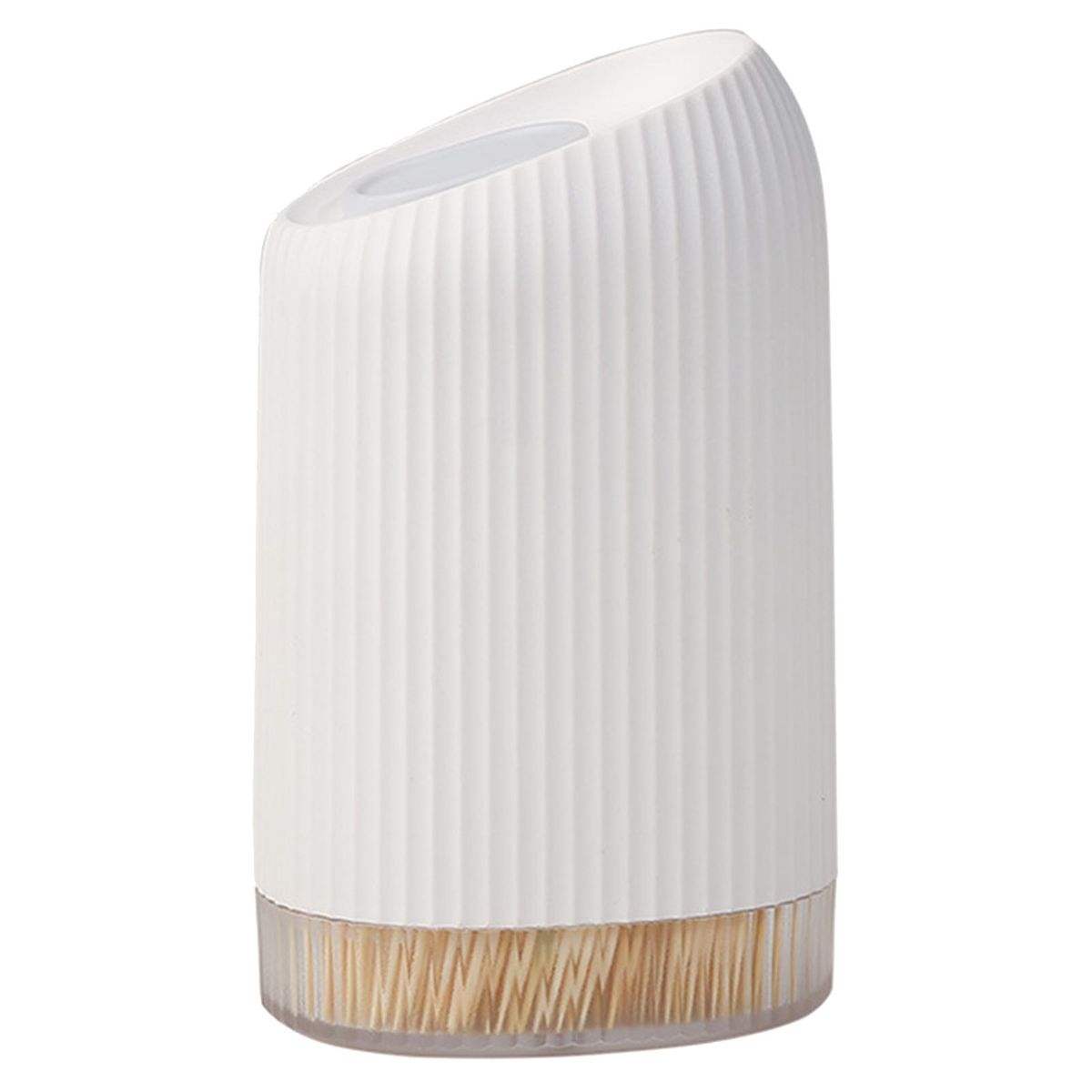 1 Set Toothpick Holder Food Grade Toothpick Case White