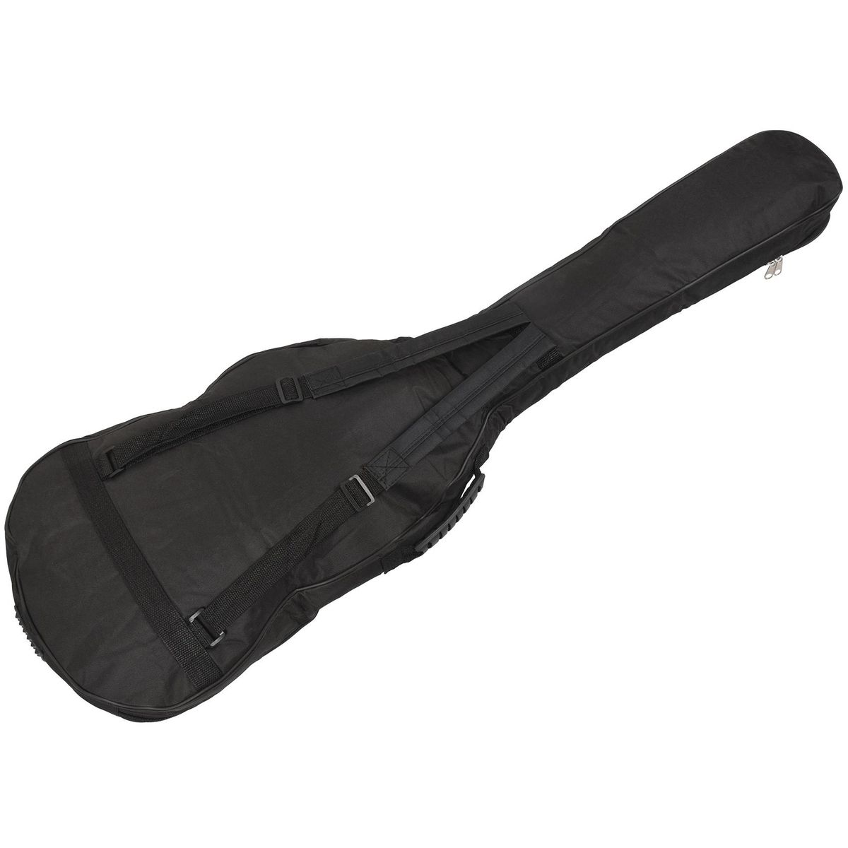 Black Waterproof Double Straps Bass Backpack Gig Bag Case for Electric Bass Guitar 5mm Thickness Sponge Padded
