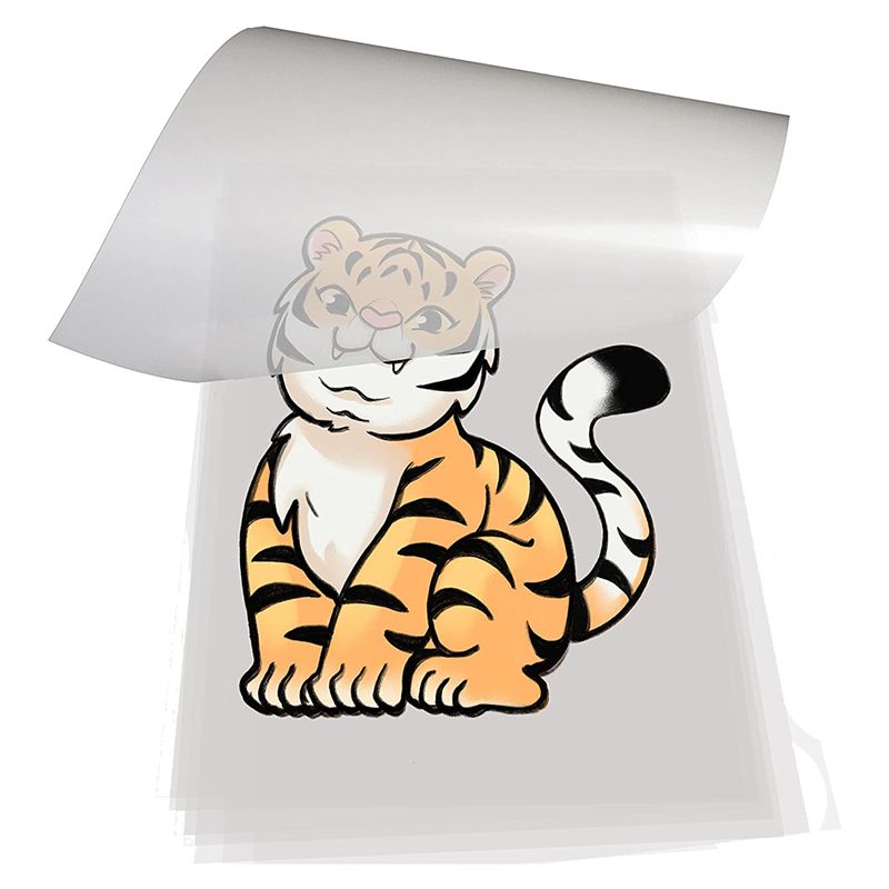 DTF Transfer Film 100 Sheets-A4 PET Heat Transfer Paper