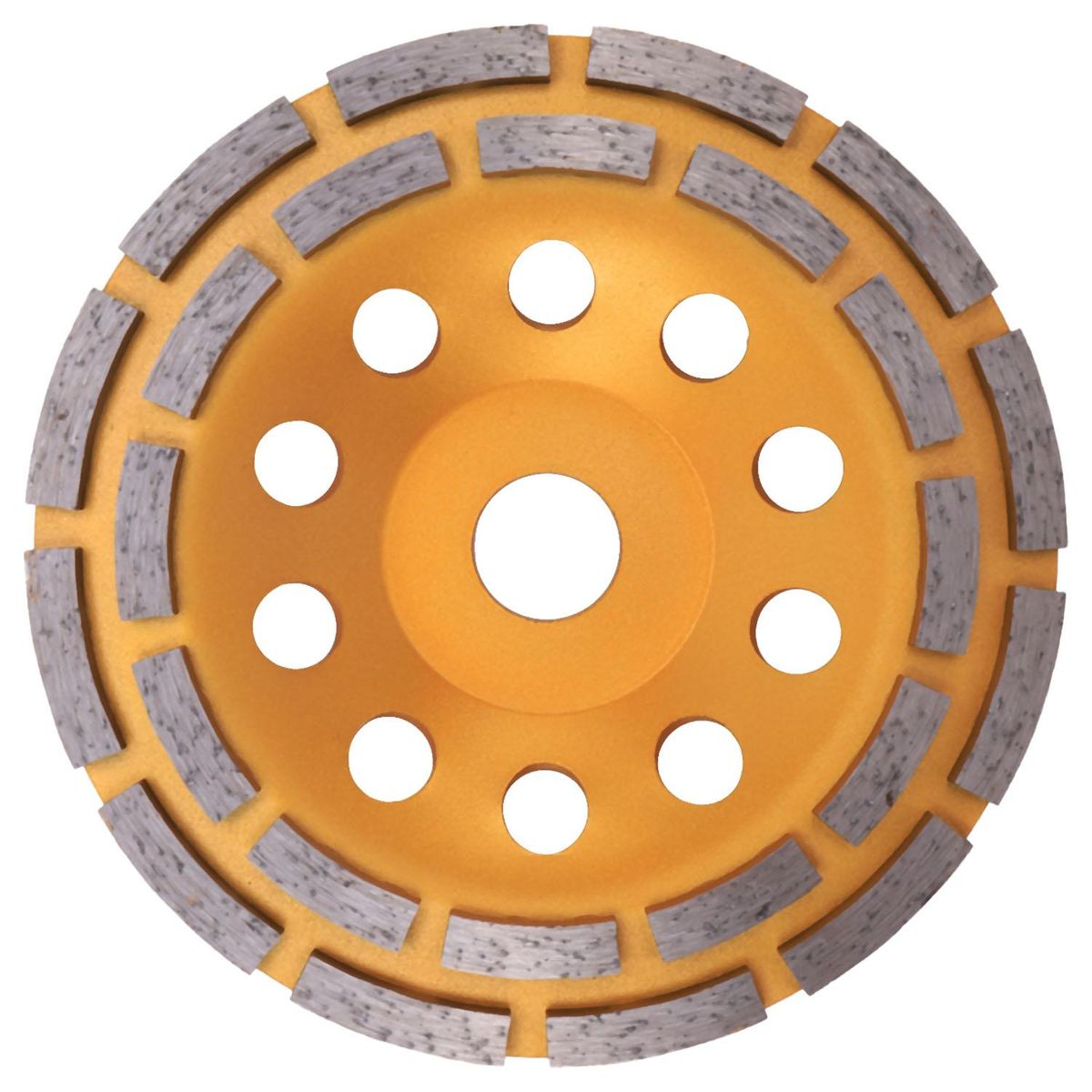 150Mm 7 Inch Diamond 2 Row Segment Grinding Wheel Sanding