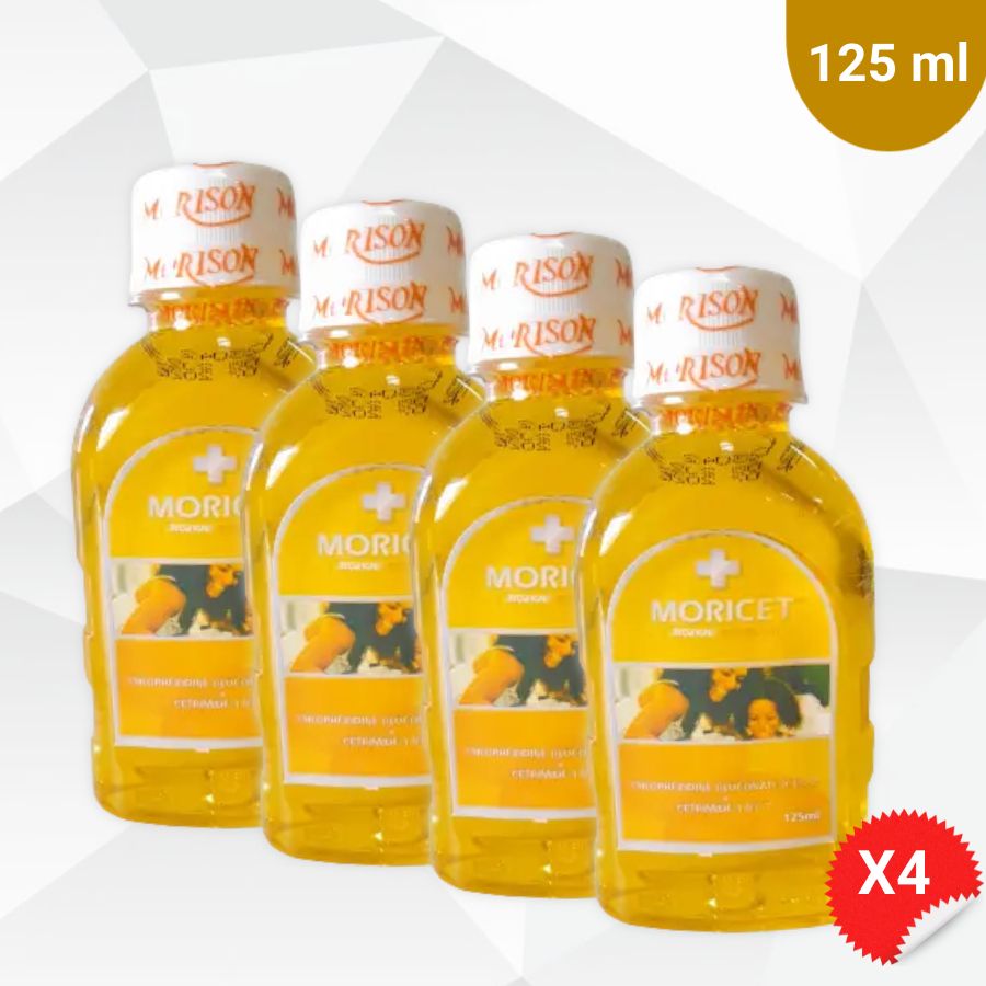 Moricet Antiseptic 125ml, X4 Effective Against Diseases