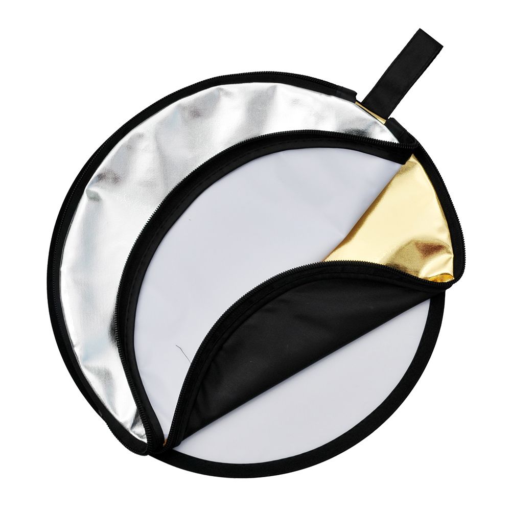 60cm 5 In 1 Photography Lighting Reflector Disc Collapsible Studio Reflector