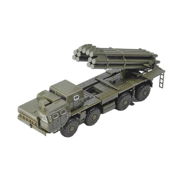 1/72 Russian Rocket Launcher Model Simulated Display Vehicle Kids