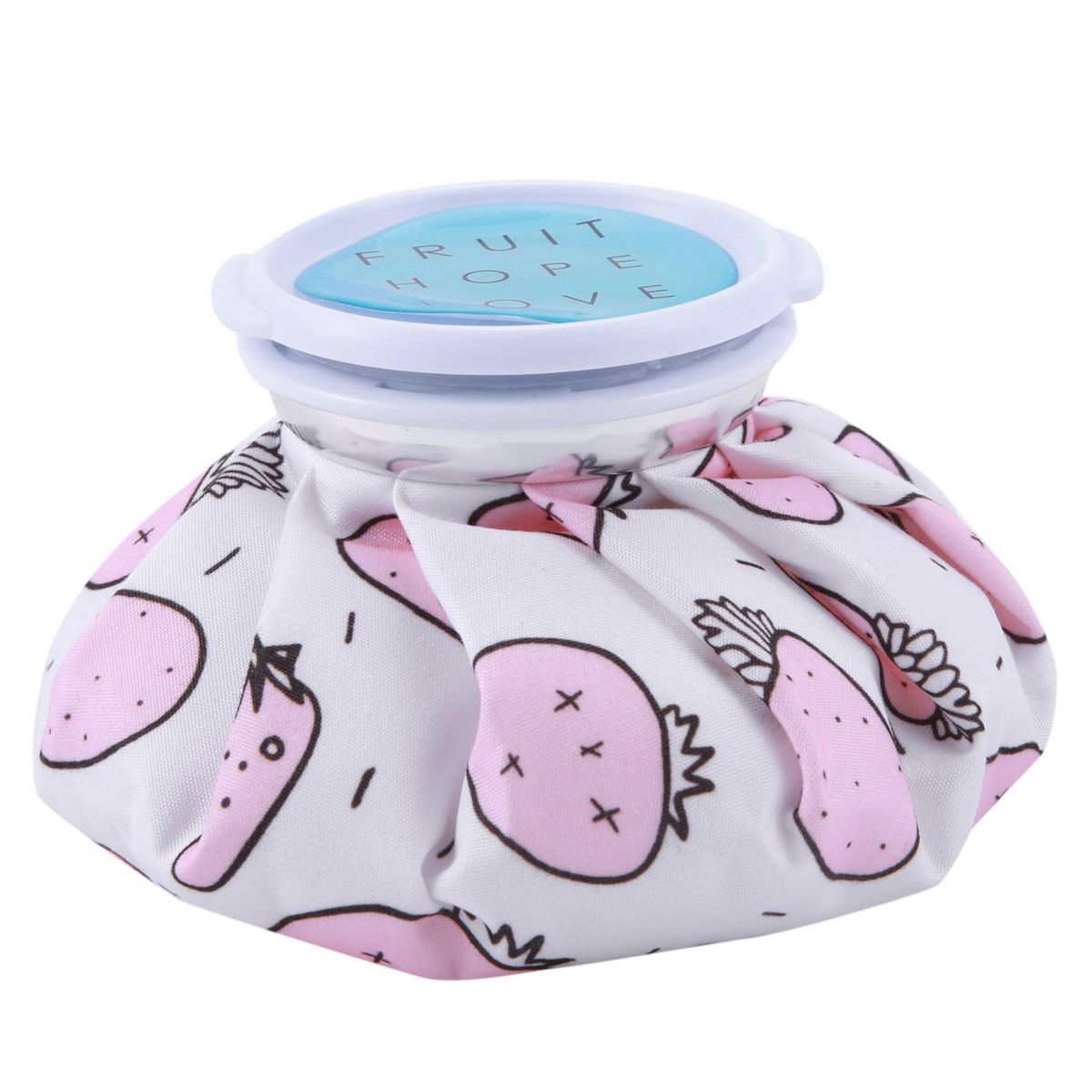 Cute cartoon summer ice water cooler hot and