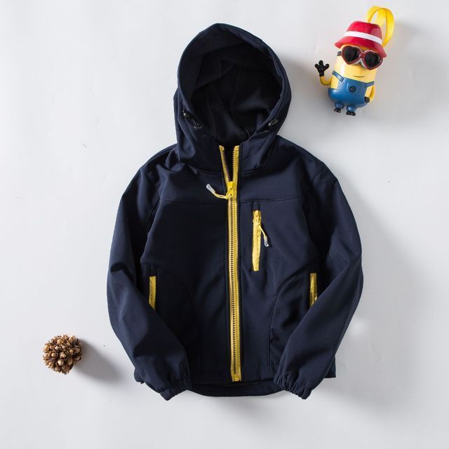 Customize Logo Winter Boys Girls Waterproof Black_Kids S