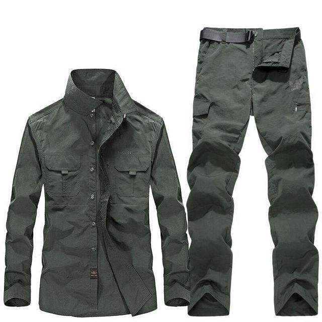 Outdoor Combat Tactical Clothes Lightweight Army Green_M